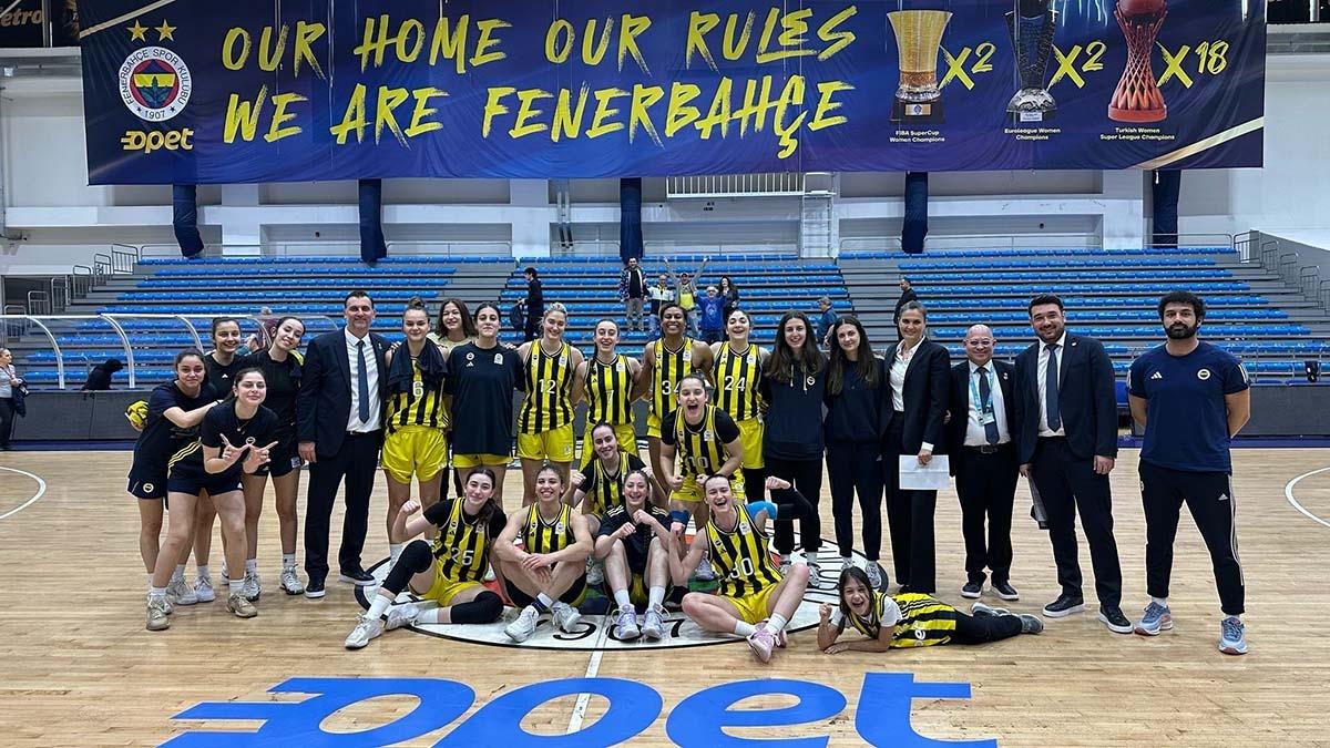 Fenerbahçeli Yarınlar Derneği Fenerbahçe Gelişim, Türkiye Kadınlar Basketbol Ligi’nde yarı finale yükseldi